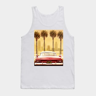 PLYMOUTH SAVOY WITH PALM TREES Tank Top